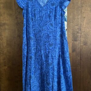 J Jill love linen maxi dress